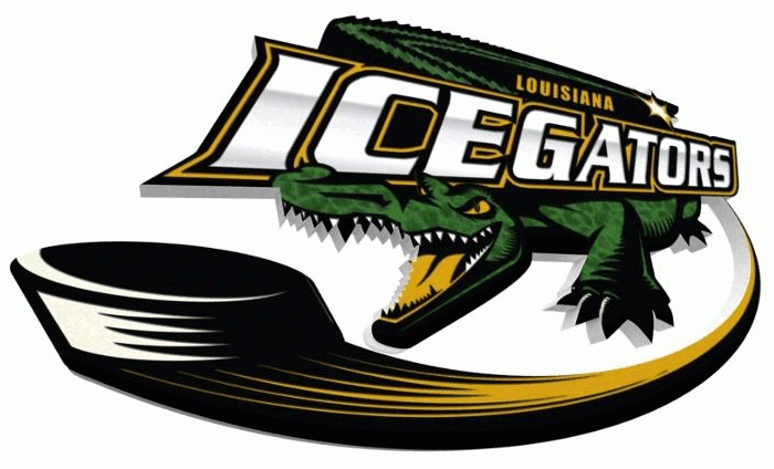 louisiana icegators 2011-pres primary logo iron on heat transfer